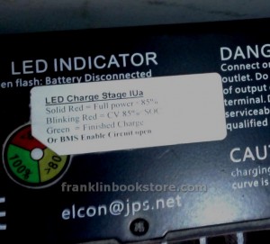 Elcon 5000 Indicator Light