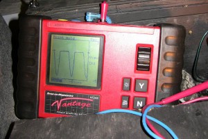 Voltage reading on the White Charge Current Sensor 17 amp Flow