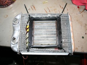 Heater Element Installed in Original Core
