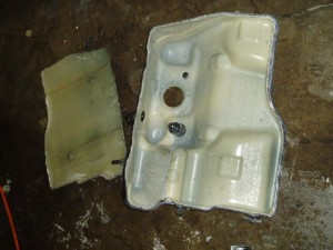 Fuel Tank in Two Pieces