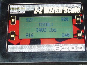 Saturn Weight After Conversion